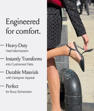 Siyah Günlük Topuklu