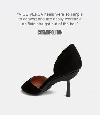 Siyah Günlük Topuklu