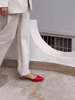 Kırmızı Publicist Topuklu