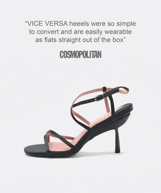 Siyah Bantlı Sandaletler