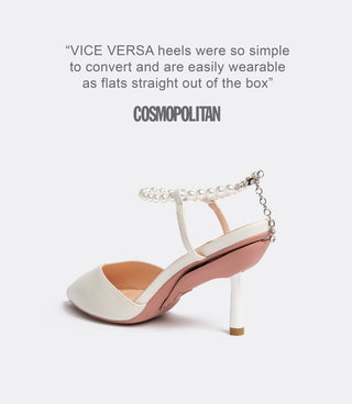 Beyaz İnci Publicist Topuklu