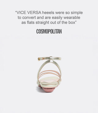 Vine Sandaletleri Açık Altın